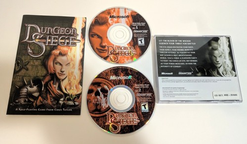 Dungeon siege cd - (pc, cd-rom